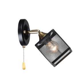 Бра настінне Valeso B N6606/1W BK+COP