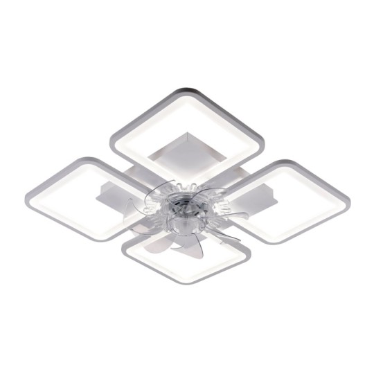 Люстра світлодіодна Valeso YZD5007-Fan 84 W WH