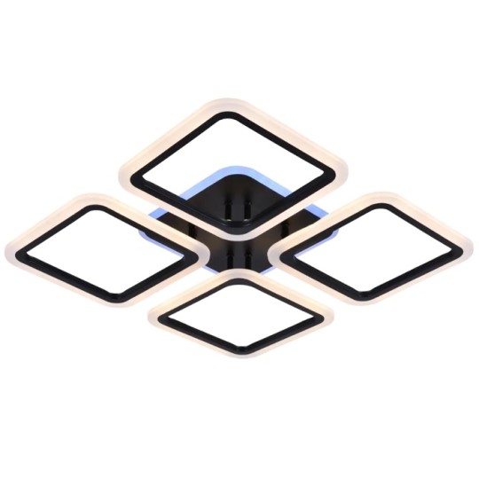 Люстра світлодіодна Sirius LI8822/4A BK (RGB)