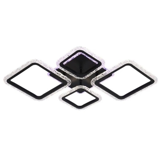 Люстра світлодіодна Sirius G 2966/2+2 RGB BK
