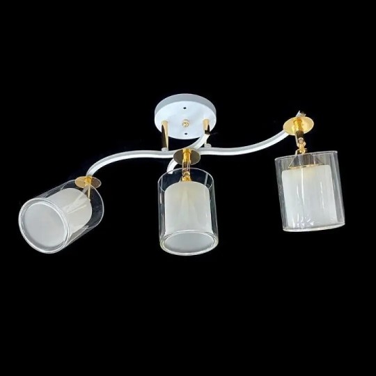 Люстра Sirius Ю 2435C/3 WH+FG