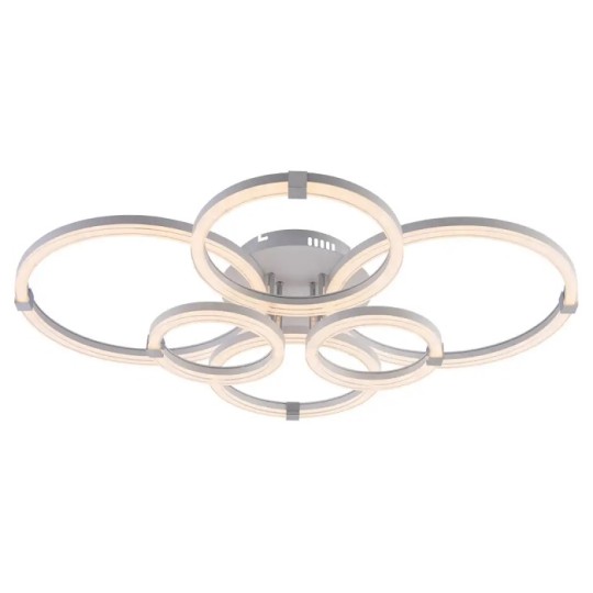 Люстра светодиодная Valeso V DK6303B-6 WH+CR
