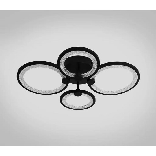 Люстра светодиодная Interees IS K39556-2+2 BK
