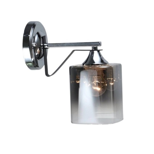 Бра настінне Sirius B A4057/1W CH+BK