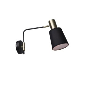 Бра настінне Sirius B N6597/1W BK+AB