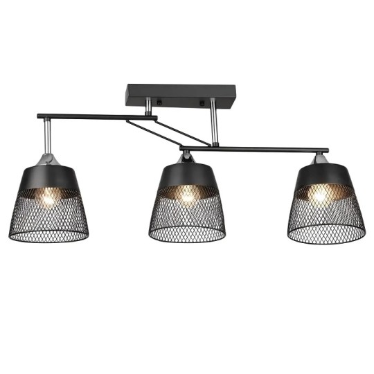 Люстра Valeso B K2324/3 BK+CH