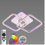 Люстра світлодіодна Valeso YZD1272-2 WH з музичною колонкою та RGB