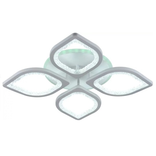 Люстра світлодіодна Sirius LI8409/4B WH (RGB) 80W+7W