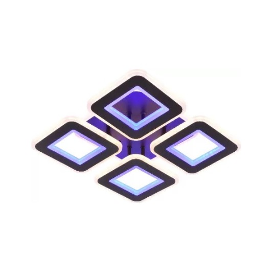 Люстра светодиодная Sirius LI8882/4B COF (BL+YL) 110W+72W