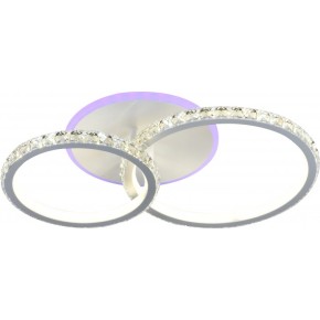 Люстра світлодіодна Sirius DK5864/2 WH (RGB) 116W+6.5W