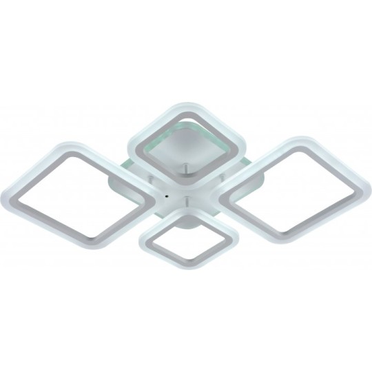 Люстра світлодіодна Sirius LI8822/2+2 WH (RGB) 88W+8W