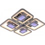 Люстра светодиодная Sirius LI8893/4A CR (BL+YL) 178W+48W
