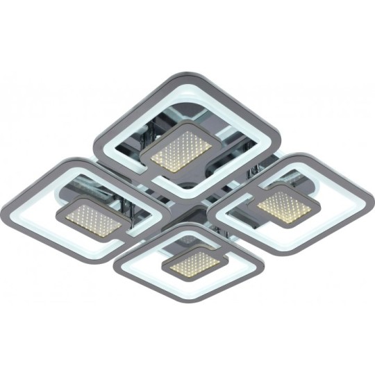Люстра светодиодная Sirius LI8893/4A CR (BL+YL) 178W+48W
