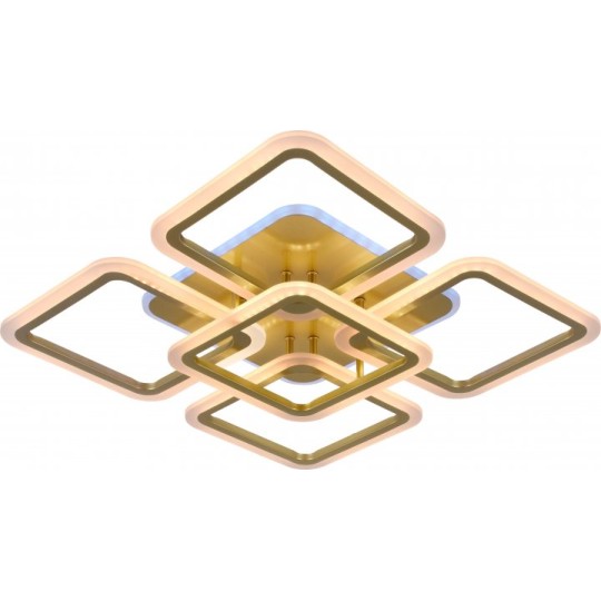 Люстра светодиодная Sirius LI8822/4+4B MATT GOLD 176W