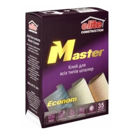 Клей для обоев Elite Construction Master Econom 200 г