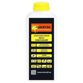 Клей ПВА Lacrysil водостойкий 400 г