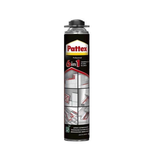 Піна-клей Pattex 6 в 1 750мл (pro) (2789293)