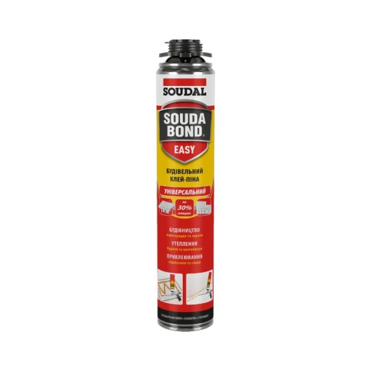 Клей-пена монтажная Soudal Soudafoam Easy Gun 750 мл