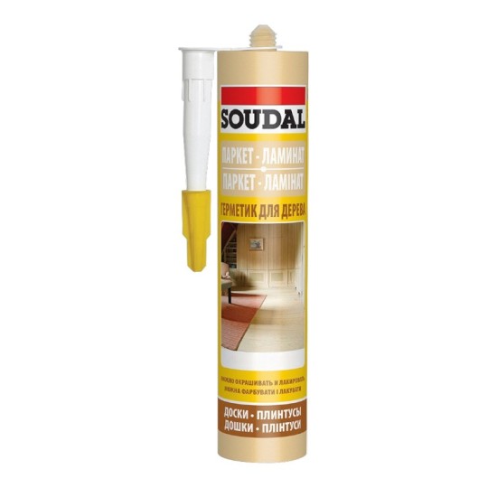 Герметик для дерева Soudal 280 мл Дуб