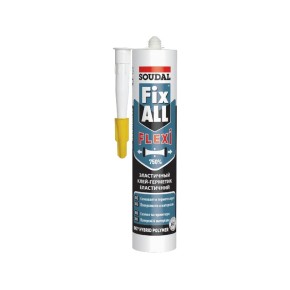 Клей-герметик Soudal Fix All Flexi на основі SMX-Полімерів 290 мл сірий