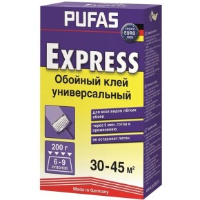 Клей для шпалер PUFAS Експрес універсальний 200 г