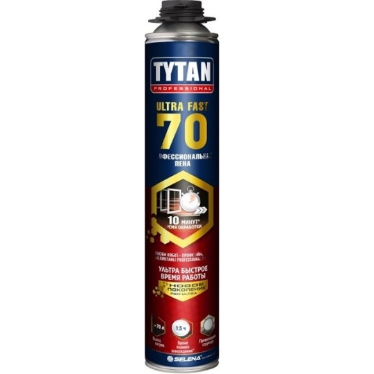 Пена Tytan Professional Профессиональная ULTRA 70 870 мл.