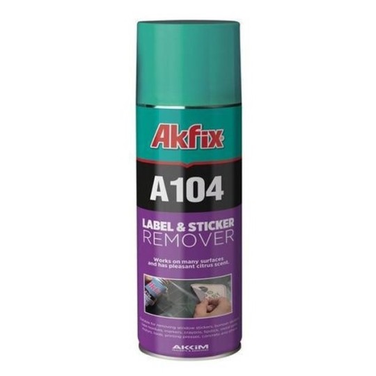 Спрей для удаления наклеек и этикеток Akfix A104 Label Remover 200 мл (YAC104)