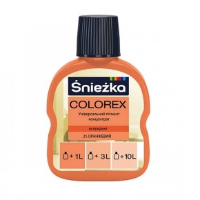 Барвник Sniezka Colorex 21 помаранчевий 100 мл