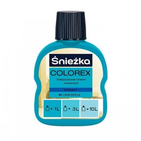 Барвник Sniezka Colorex 44 синя бірюза 100 мл