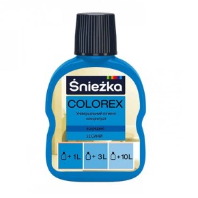 Барвник Sniezka Colorex 52 синій 100 мл