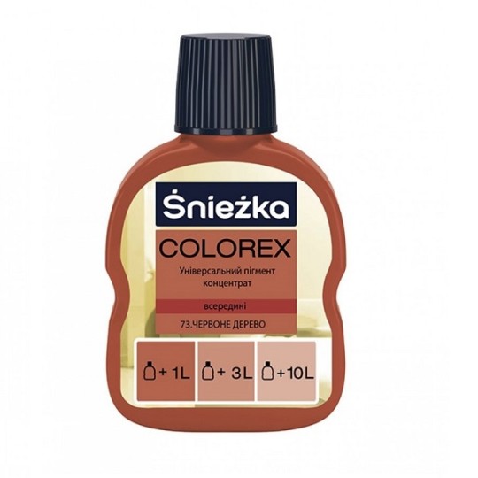 Краситель Sniezka Colorex 73 красное дерево 100 мл
