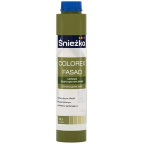 Краситель Sniezka Colorex Fasad 143 зеленый 750 мл
