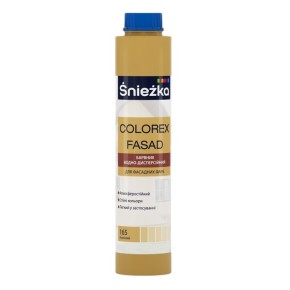 Краситель Sniezka Colorex Fasad 165 песочный 750 мл