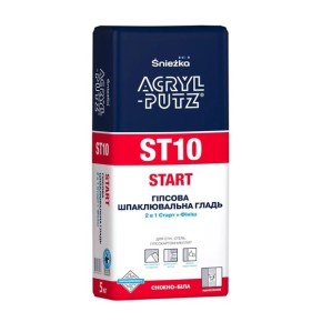 Шпаклівка Sniezka ACRYL-PUTZ ST10 Старт+Фініш 5 кг