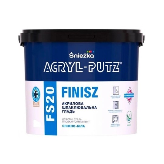 Шпаклівка Sniezka ACRYL-PUTZ FS20 фініш 1.5 кг