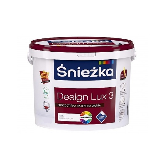 Краска латексная Sniezka Design Lux 6.7 кг (129023)