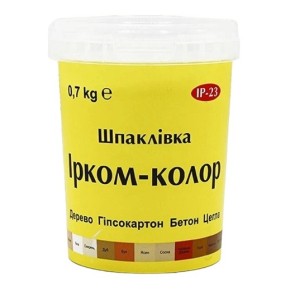 Шпаклівка Iрком-Колор IР-23 Бук 0.7 кг