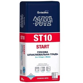 Шпаклівка Sniezka ACRYL-PUTZ ST10 START 20 кг