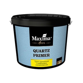 Грунт адгезійний з кварцевим наповнювачем "Quartz Primer" TM "Maxima" – 1 л