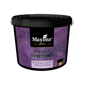 Декоративне покриття з ефектом мармуру "Stucco Veneziano" TM "Maxima" - 15 кг