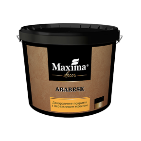 Декоративное покрытие с мерцающим эффектом "Arabesk" TM "Maxima" - 3 кг