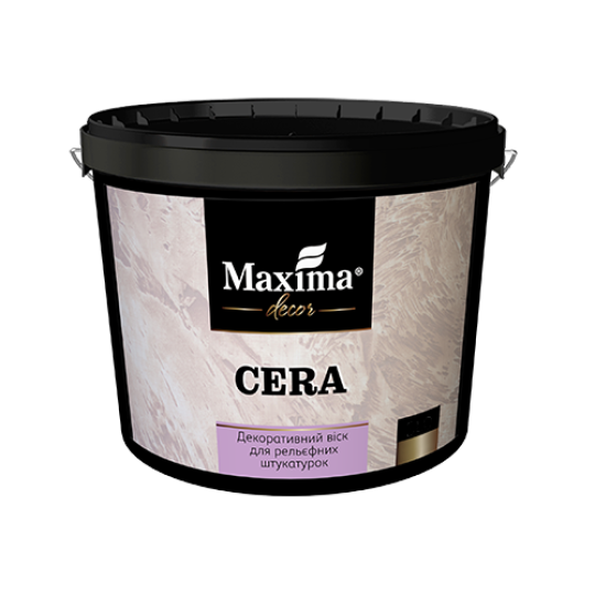 Декоративний віск для оздоблення рельєфних штукатурок "Cera" TM "Maxima" - 1 л