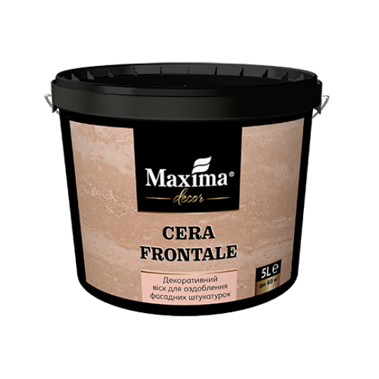 Декоративный воск для отделки фасадных штукатурок "Cera Frontale" "Maxima" - 5 л