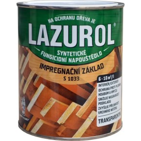 Грунт-пропитка Lazurol Zaklad Impregnacni для дерева 0.75 л (S1033)