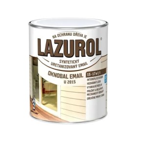 Емаль алкідно-уретанова Lazurol Oknobal Emal 1000 біла 0.6 л (U2015)