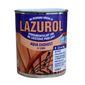 Лак поліуретановий Lazurol Aqua Ekohost 0000 Lesk 5 кг (V1305)