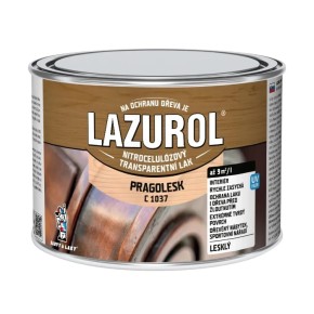 Лак нитроцеллюлозный Lazurol Pragolesk глянцевый 0.375 л (C1037)