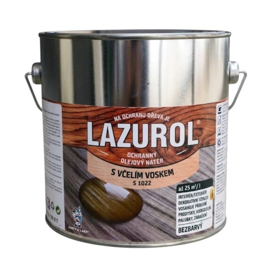 Масло-віск Lazurol S Vcelim Voskem 2.5 л (S1022)