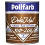 Емаль алкідна Polifarb DekoMal ПФ-266 жовто-коричнева 0.9 кг