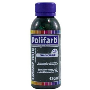 Колорант Polifarb Сolor-Mix 16 смарагдовий 120 мл